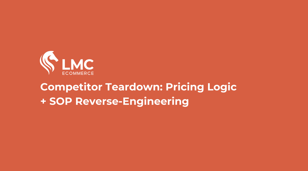 Podcast #18 Teardown A Competitor's Sales System – From Pricing & Ads To Operational SOP